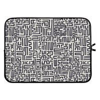 Moroccan Print: Laptop sleeve 15 inch