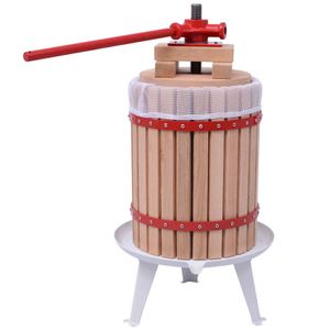 VidaXL Fruit- en wijnpers 18l