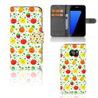 Samsung Galaxy S7 Edge | Book Cover | Fruits