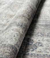 Laagpolig Vintage Vloerkleed Edessa Grijs/Beige-160 x 230 cm