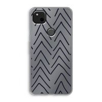 Marrakech Arrows: Google Pixel 4a Transparant Hoesje