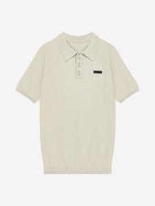 Nik&Nik Jongens polo shirt gebreid - Joel - Beige