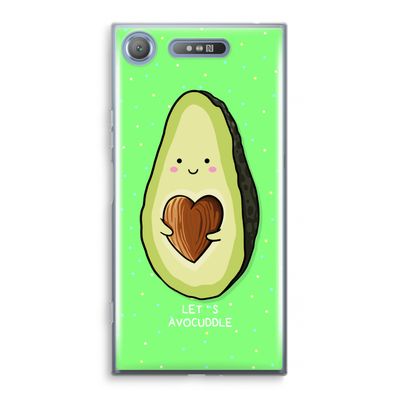 Avocuddle: Sony Xperia XZ1 Transparant Hoesje