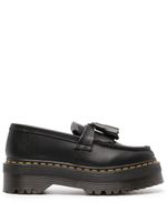 Dr. Martens mocassins en cuir Adrian à plateforme - Noir