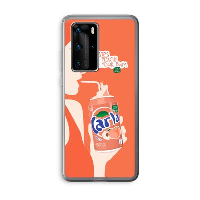 Peach please!: Huawei P40 Pro Transparant Hoesje