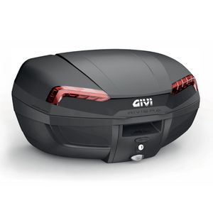 GIVI E46 Riviera Monolock Topkoffer, Topkoffers en zijkoffers voor de moto, rode reflectoren