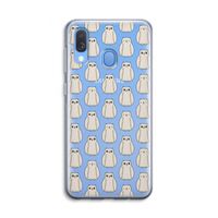 Uilen: Samsung Galaxy A40 Transparant Hoesje
