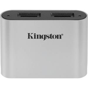 Kingston Technology USB3.2 Gen1 Workflow microSDHC/SDXC UHS-II kaartlezer met twee sleuven