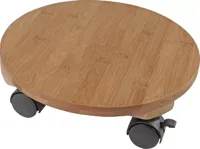 Nature Planttrolley bamboe h7.5xd30cm
