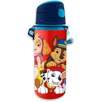 Paw Patrol drinkfles/drinkbeker/bidon met drinktuitje - rood - aluminium - 600 ml   -