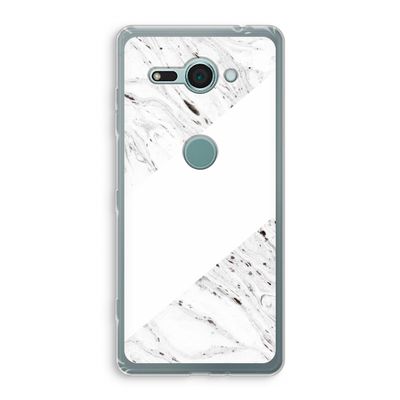 Biggest stripe: Sony Xperia XZ2 Compact Transparant Hoesje