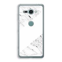 Biggest stripe: Sony Xperia XZ2 Compact Transparant Hoesje