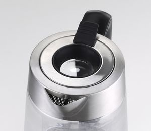 Trisa Easy Fill waterkoker 2 l 2200 W Zwart, Roestvrijstaal