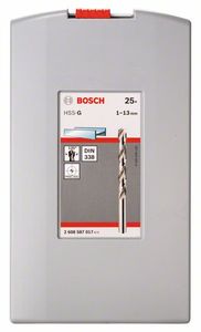 Bosch 2 608 587 017 boor Spiraalvormige boor 25 stuk(s)