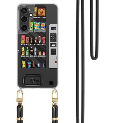 Samsung Galaxy S24 FE hoesje met zwart koord - Snoepautomaat