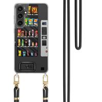 Samsung Galaxy S24 FE hoesje met zwart koord - Snoepautomaat