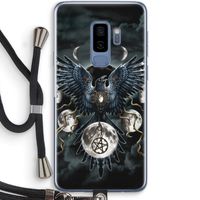 Sinister Wings: Samsung Galaxy S9 Plus Transparant Hoesje met koord