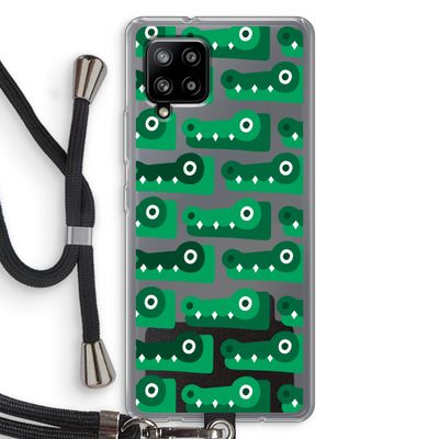 Crocs: Samsung Galaxy A42 5G Transparant Hoesje met koord