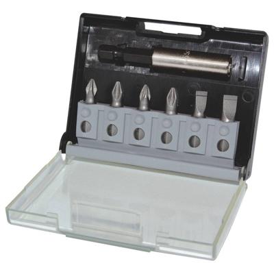 C.K T4583C Bitset 7-delig Plat, Kruiskop Phillips, Kruiskop Pozidriv