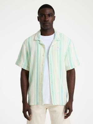 CHASIN' Shirts korte mouw Doby Stripe CHASIN' Shirts korte mouw Doby Stripe