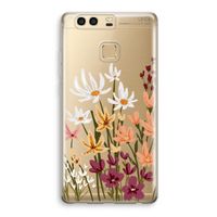 Painted wildflowers: Huawei P9 Transparant Hoesje