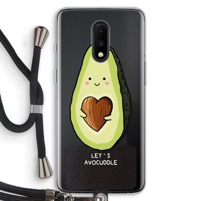 Avocuddle: OnePlus 7 Transparant Hoesje met koord