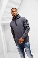 Cruyff Iso QZ- Hoodie Heren Grijs - Maat S - Kleur: Grijs | Soccerfanshop