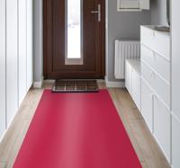 Leven magenta kleur vinyl tapijt