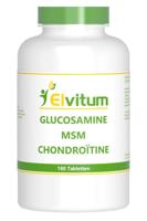 Glucosamine MSM chondroitine 180 Tabletten