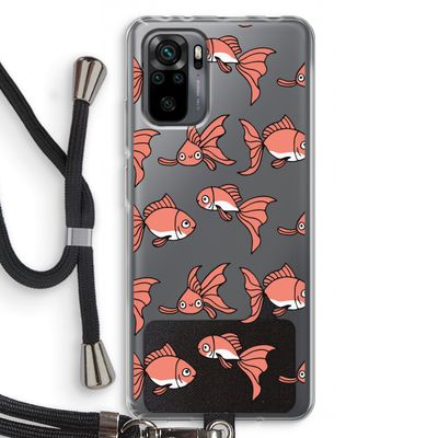 Blub: Xiaomi Redmi Note 10 Pro Transparant Hoesje met koord