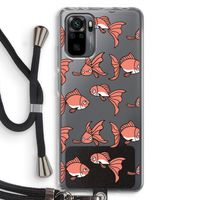Blub: Xiaomi Redmi Note 10 Pro Transparant Hoesje met koord
