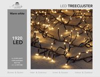 3-3,5m treecluster 25m/1920led warm wit Anna's collection - Annas collection