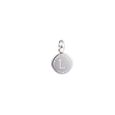 Go Dutch Label Letter L Kettinghanger Zilver
