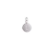 Go Dutch Label Letter L Kettinghanger Zilver