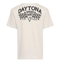 King Kerosin Daytona Speedway T-shirt Off White-3XL