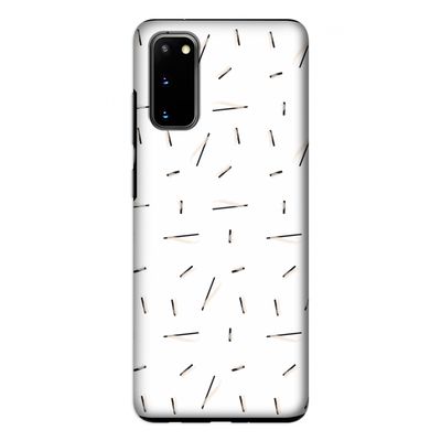 Hipster stripes: Samsung Galaxy S20 Tough Case