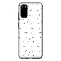 Hipster stripes: Samsung Galaxy S20 Tough Case