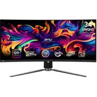 MSI MPG 341CQPX QD-OLED 34 Quad HD 240Hz OLED Monitor