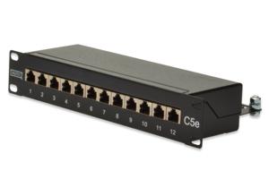 Digitus DN-91512S 12 poorten Netwerkpatchpaneel 254 mm (10) CAT 5e 1 HE