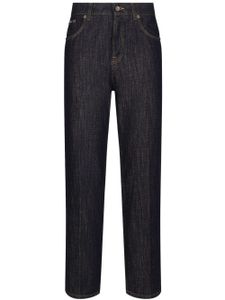 Dolce & Gabbana high-rise straight jeans - Noir