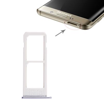 2 SIM-kaarthouder voor Galaxy S6 Edge plus / S6 Edge+(Grey)