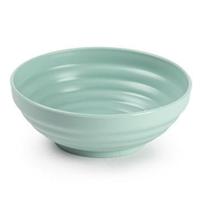Plasticforte Kommetjes/schaaltjes - dessert/ontbijt - kunststof - D13x5 cm - mintgroen