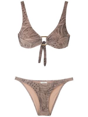 Amir Slama bikini Marajoara - Noir