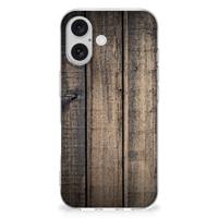 iPhone 16 plus | Bumper Hoesje | Steigerhout