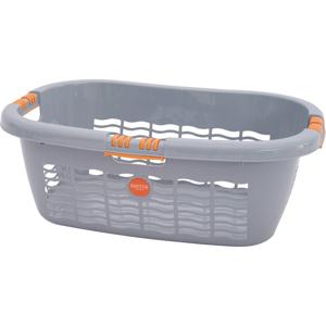 Siena HOME Aversa Siena home wasmand „Aversa” 55 cm zilvergrijs