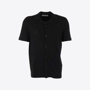 Overshirt Korte Mouw Zwart