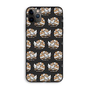 Slapende poes: iPhone 11 Pro Max Biologisch afbreekbaar hoesje