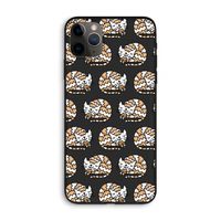 Slapende poes: iPhone 11 Pro Max Biologisch afbreekbaar hoesje