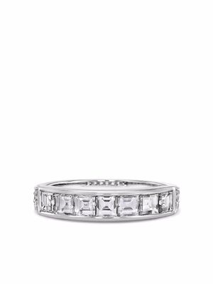 Pragnell bague Antrobus en platine ornée de diamants - Argent