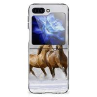 Samsung Galaxy Z Flip 6 | TPU Hoesje | Paarden